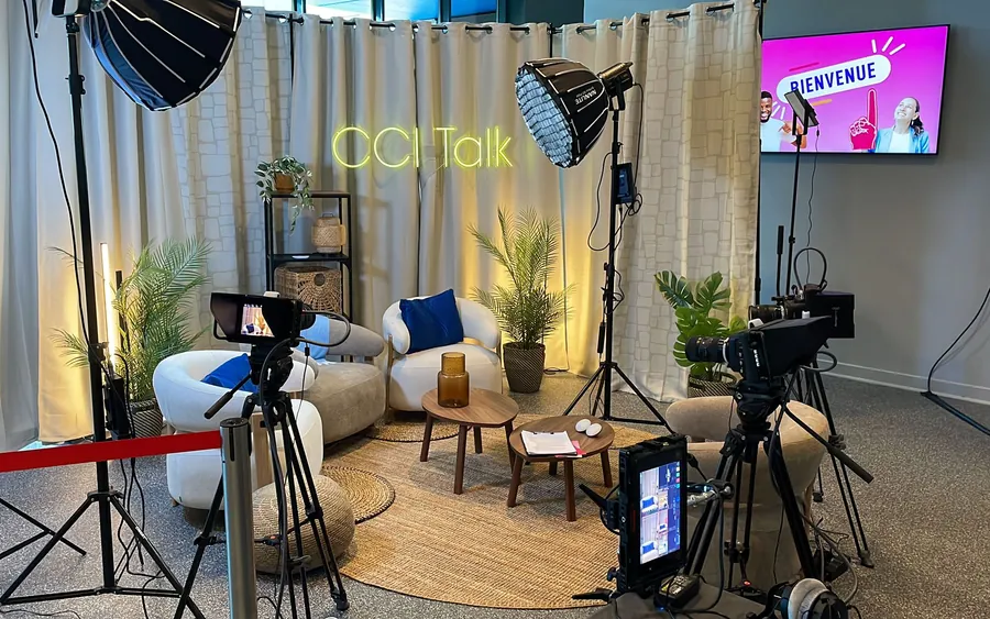 Tournage CCI Talk